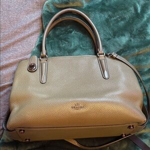 Coach brooklyn leather carryall